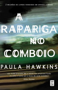 A Rapariga no Comboio, Topseller, Paula Hawkins