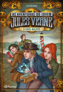 As aventuras do jovem Jules Verne, Planeta, A ilha perdida, O farol maldito, Capitão Nemo