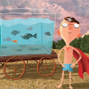 o rapaz que nadava com as piranhas, editorial presença, david almond