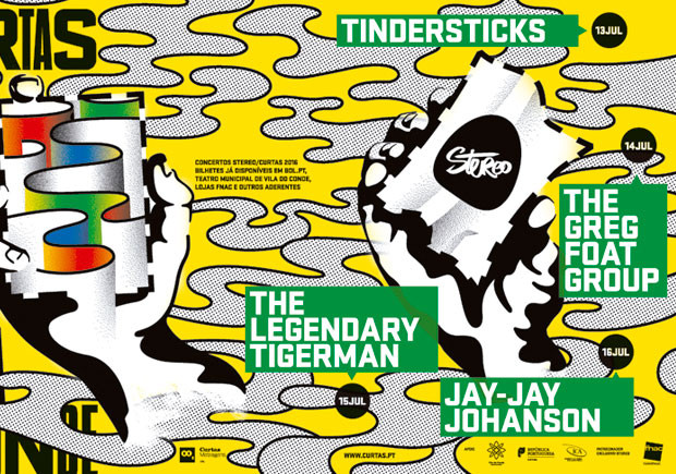 Curtas Vila de Conde – Festival Internacional de Cinema, Tindersticks, Jay-Jay Johanson, The Legendary Tigerman, The Greg Foat Group, Deus Me Livro