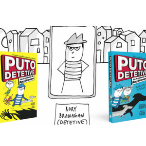 Puto Detective, Porto Editora, As Aventuras de Rory Branagan, Brigada Canina, Andrew Clover, Ralph Lazar, Deus Me Livro