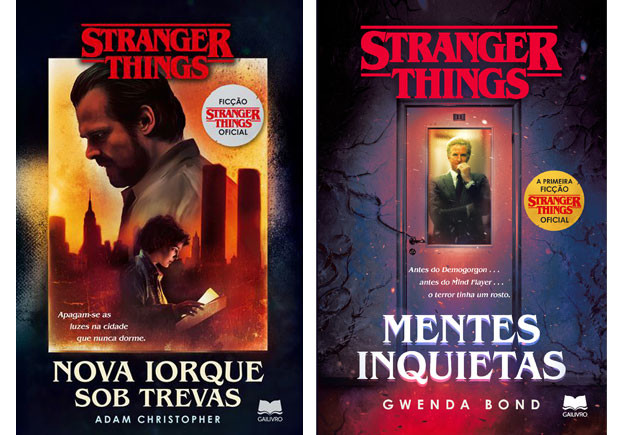 Stranger Things, Deus Me Livro, Gailivro, Mentes Inquietas, Nova Iorque Sob Trevas” | Gwenda Bond e Adam Christopher