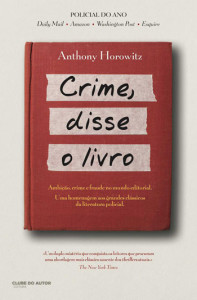 Crime disse o livro, Clube do Autor, Deus Me Livro, Crítica, Anthony Horowitz