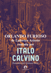 Capa Orlando Furioso Contado por Italo Calvino