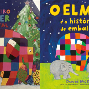 O Meu Primeiro Elmer de Natal, O Elmer e a História de Embalar, David McKee, Nuvem de Letras, Deus Me Livro, Crítica
