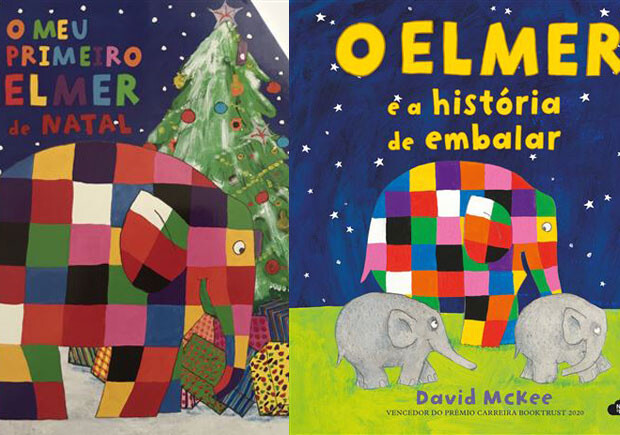 O Meu Primeiro Elmer de Natal, O Elmer e a História de Embalar, David McKee, Nuvem de Letras, Deus Me Livro, Crítica