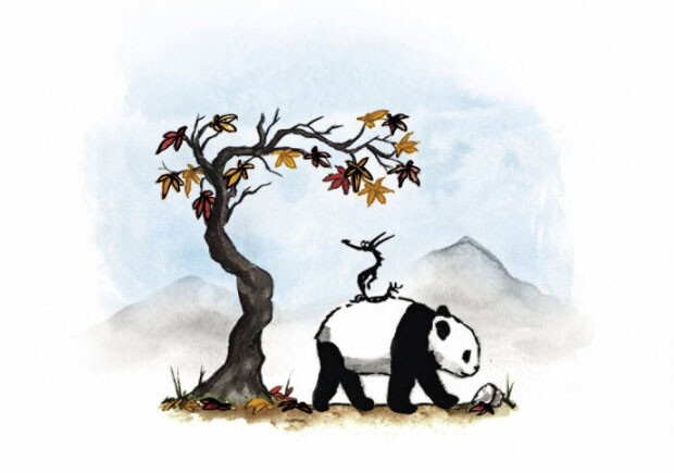 O Grande Panda e o Pequeno Dragão, Deus Me Livro, Crítica, Suma de Letras, James Norbury