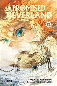 The Promised Neverland 11, The Promised Neverland 12, The Promised Neverland, Kaiu Shirai, Posuka Demizu, O Desfecho, Som do Começo, Devir, Deus Me Livro, Crítica