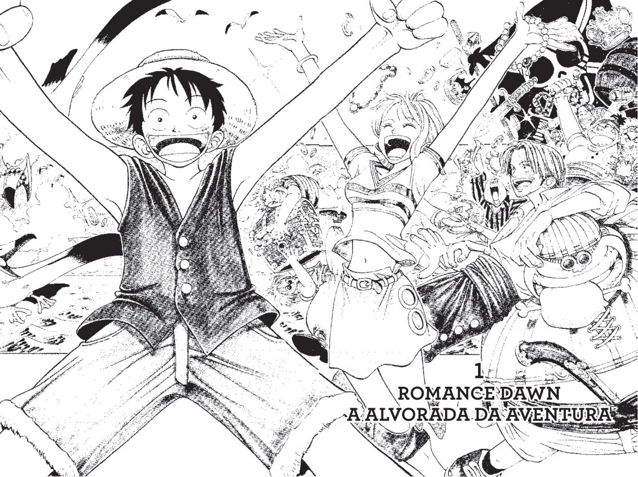One Piece, Devir, Deus Me Livro, Crítica, One Piece 1, Romance Dawn – A Alvorada da Aventura, Eiichiro Oda