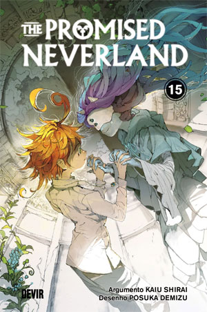 The Promised Neverland 15, The Promised Neverland, Devir, Crítica, Deus Me Livro, Bem-Vindos à Entrada!, Kaiu Shirai, Posuka Demizu