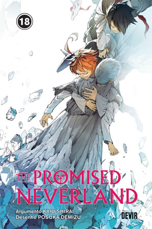The Promised Neverland 18, The Promised Neverland, Never Be Alone, Deus Me Livro, Crítica, Kaiu Shirai, Posuka Demizu