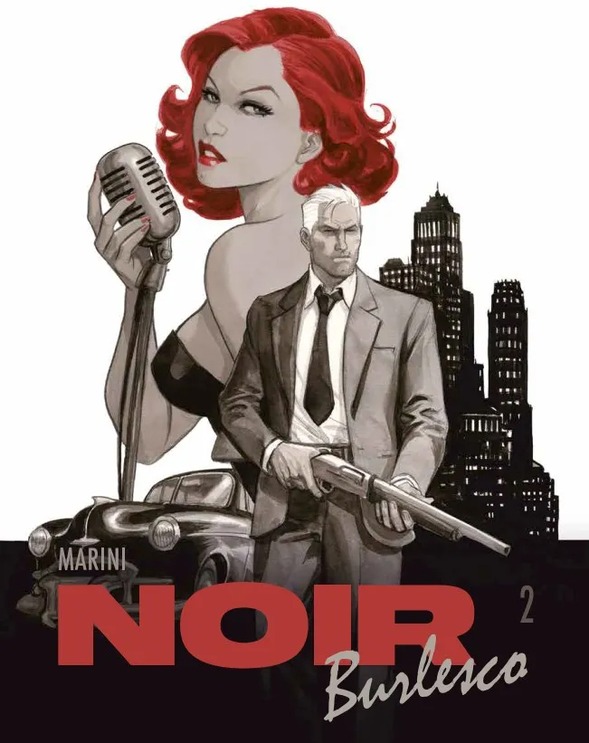 Noir Burlesco (2 de 2), Noir Burlesco, Deus Me Livro, Arte de Autor, Crítica, Marini