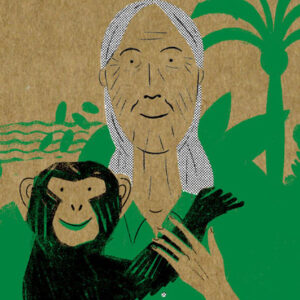 Jane Goodall: Aprender com os Chimpanzés, Akiara Books, Deus Me Livro, Crítica, Irene Duch Latorre, Joan Negrescolor