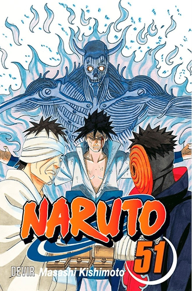 Naruto 51, Naruto, Deus Me Livro, Devir, Sasuke vs. Danzo, Masashi Kishimoto