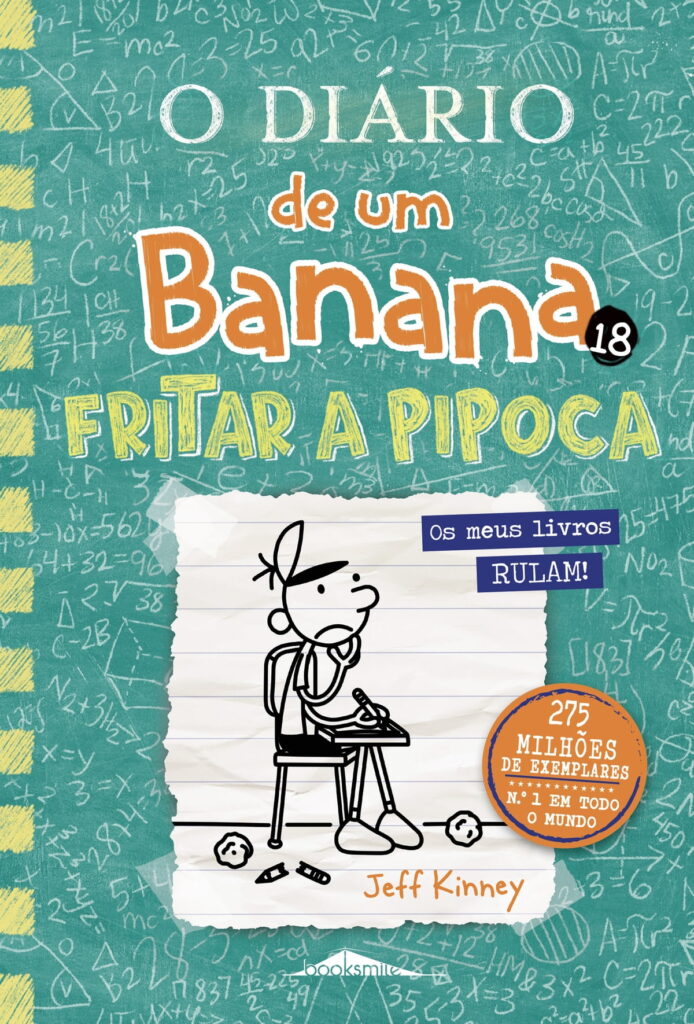 O Diário de um Banana 18, O Diário de um Banana, Deus Me Livro, Crítica, Booksmile, Fritar a Pipoca, Jeff Kinney