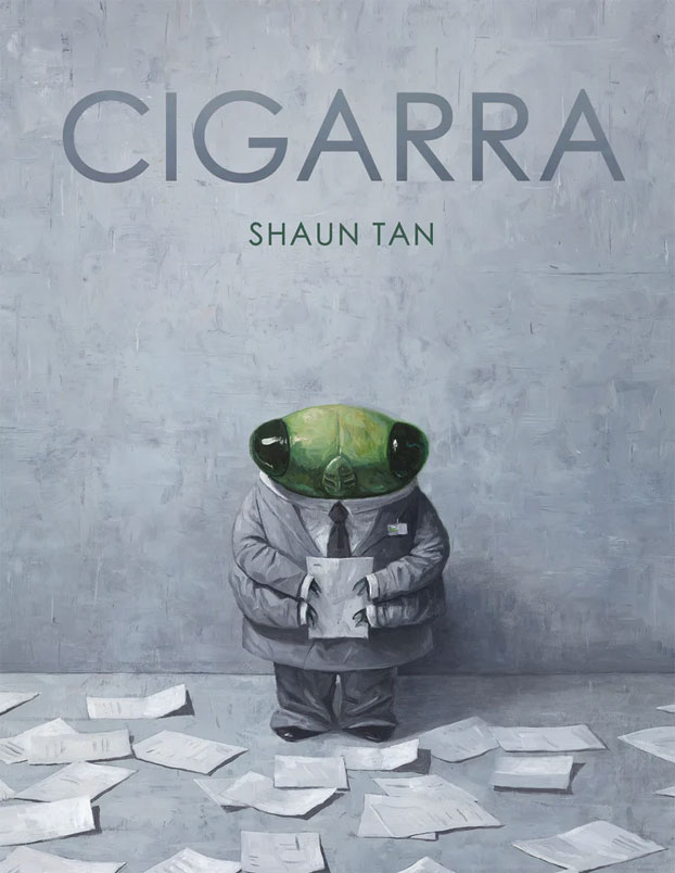 Cigarra, Shaun Tan, Deus Me Livro, Crítica, Orfeu Negro