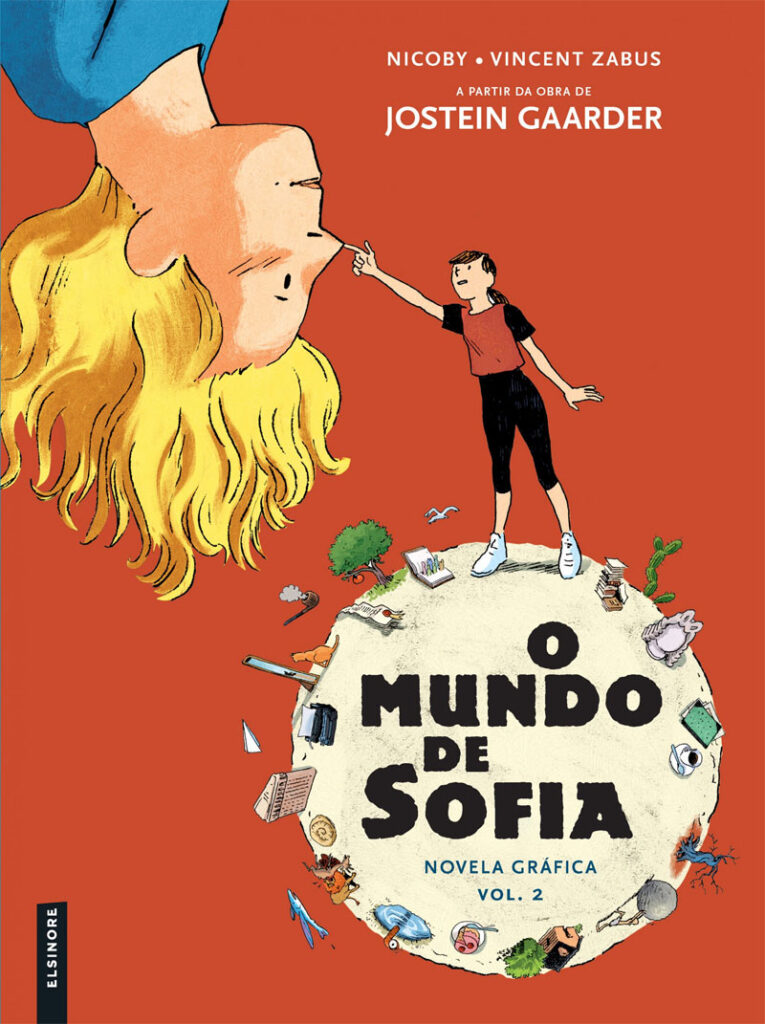 O Mundo de Sofia, O Mundo de Sofia: Novela Gráfica 2, Nicoby, Vincent Zabus, Jostein Gaarder, Deus Me Livro, Elsinore, Crítica