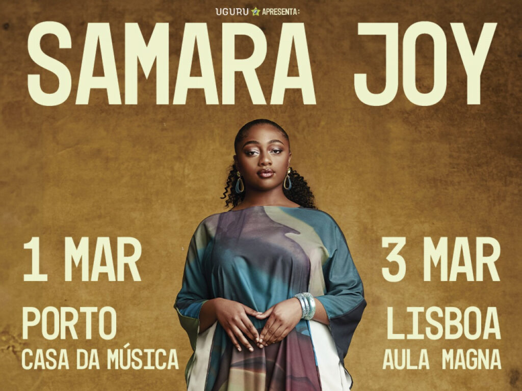 Uguru, Concerto, Deus Me Livro, Samara Joy, Casa da Música, Aula Magna