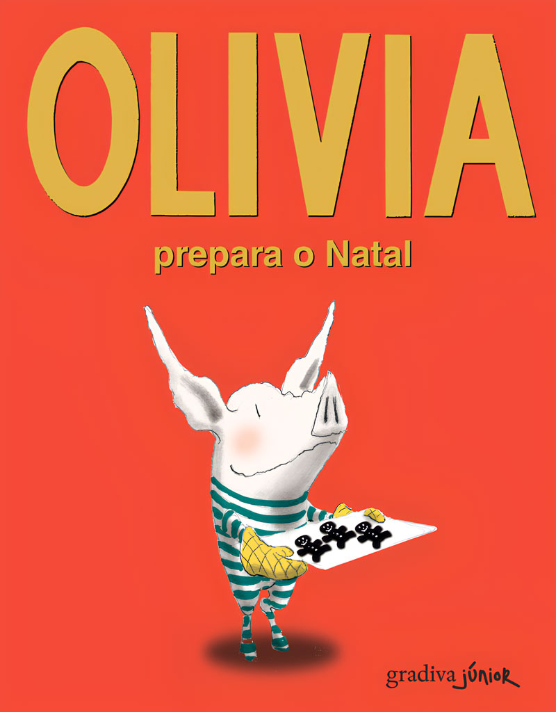 Olivia Prepara o Natal, Ian Falconer, Deus Me Livro, Crítica, Gradiva,