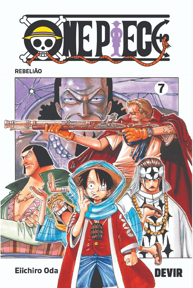 One Piece 7, One Piece, Rebelião, Eiichiro Oda, Deus Me Livro, Crítica, Devir,