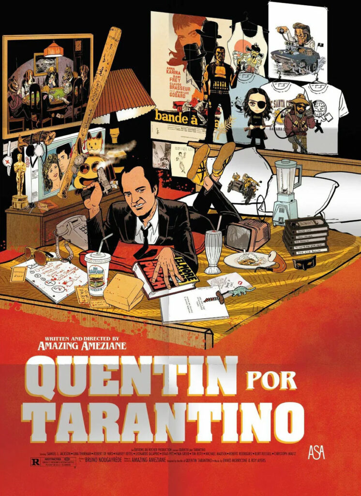 Quentin Por Tarantino, Deus Me Livro, Crítica, Asa, Amazing Ameziane,
