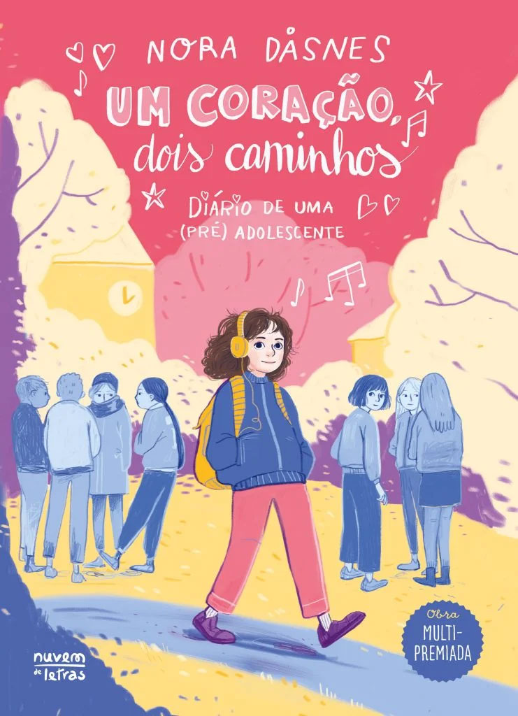 Um Coração Dois Caminhos, Diário de Uma (Pré) Adolescente, Nora Dåsnes, Deus Me Livro, Crítica, Nuvem de Letras,