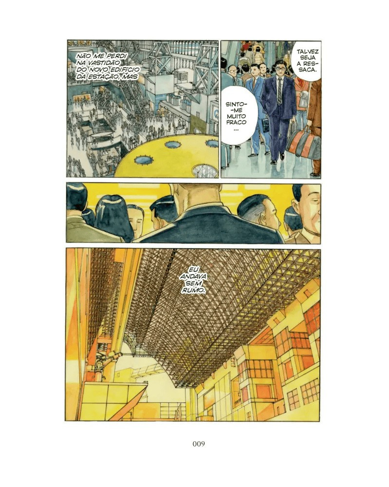 Bairro Distante, Devir, Crítica, Deus Me Livro, Jiro Taniguchi,