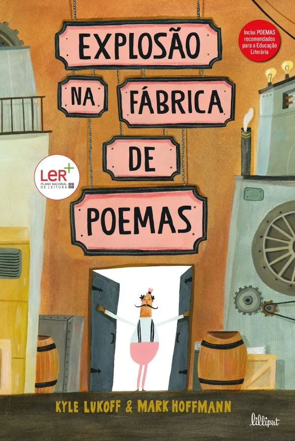 Explosão na Fábrica de Poemas, Lilliput, Crítica, Deus Me Livro, Kyle Lukoff, Mark Hoffmann,