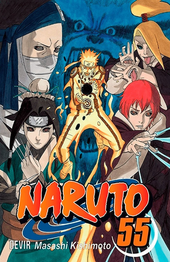 Curtas da Estante, Devir, Deus Me Livro, Naruto 55, Naruto, O Começo da Grande Guerra, Masashi Kishimoto,