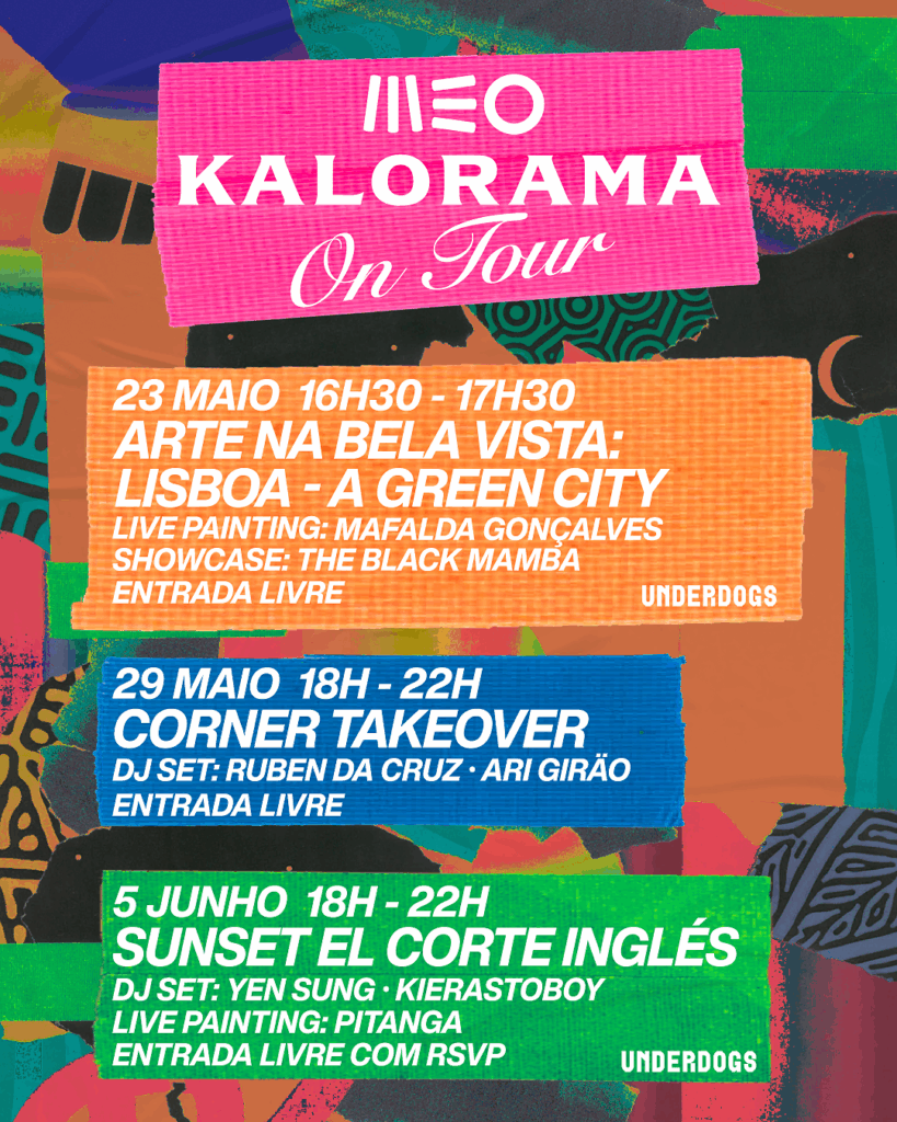 MEO Kalorama, MEO Kalorama 2025, MEO Kalorama On Tour, Deus Me Livro,