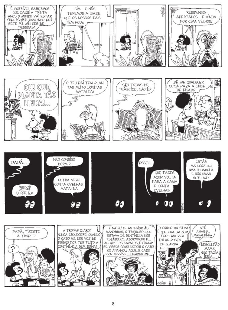 Toda a Mafalda, Quino, Iguana, Deus Me Livro, Crítica,