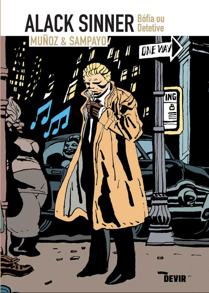 Alack Sinner: Bófia ou Detetive, Deus Me Livro, Devir, Crítica, Munoz, Sampayo,