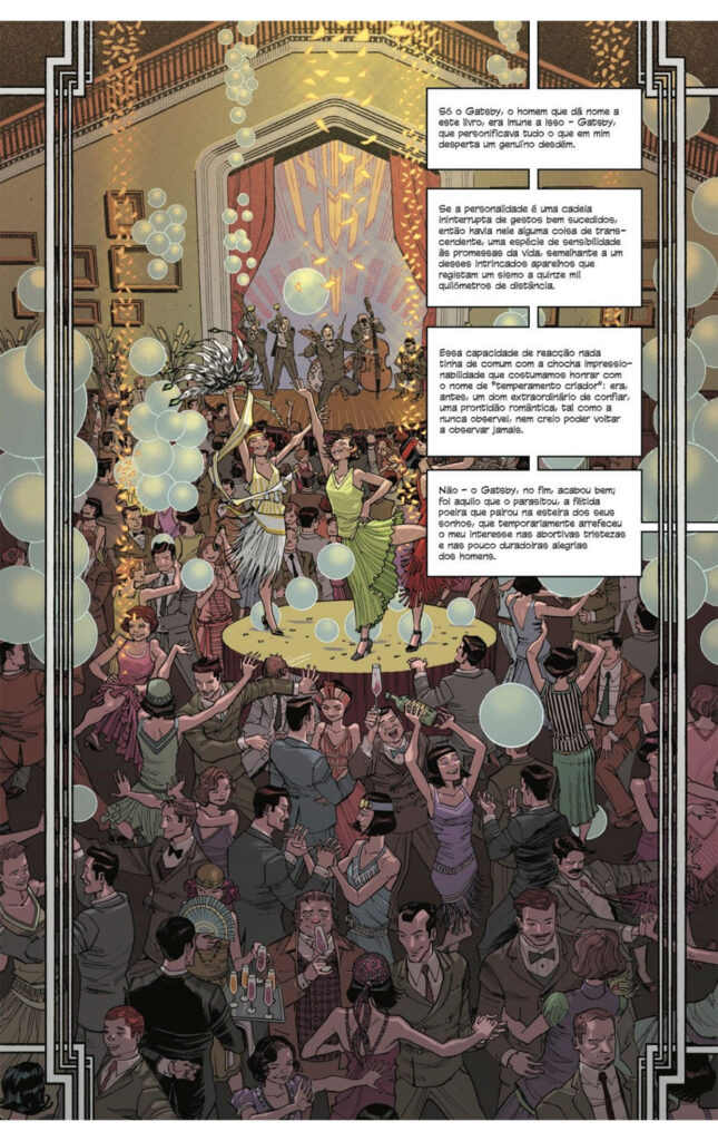 O Grande Gatsby, A Seita, Comic Heart, Deus Me Livro, Crítica, F. Scott Fitzgerald, Ted Adams, Jorge Coelho,