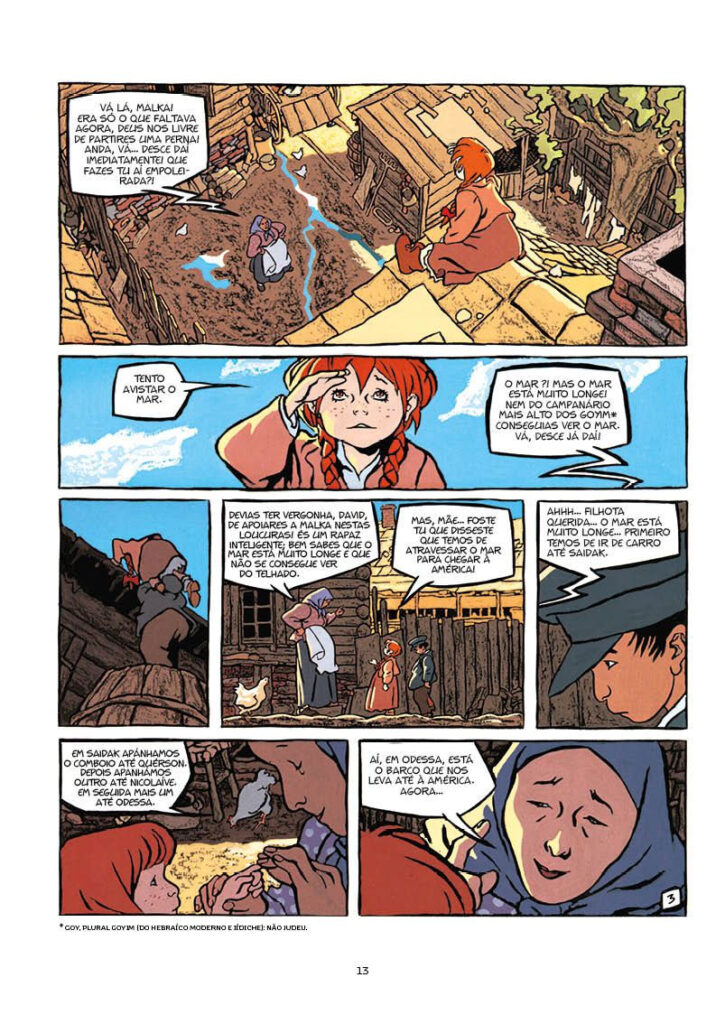 O Silêncio de Malka, Deus Me Livro, Devir, Crítica, Pellejero, Zentner,