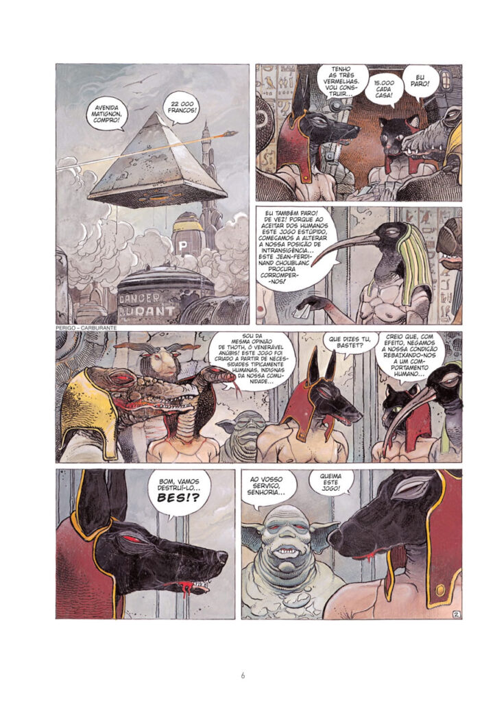 A Trilogia Nikopol, Devir, Deus Me Livro, Crítica, Enki Bilal,