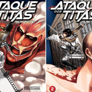 Ataque dos Titãs 1, Ataque dos Titãs 2, Ataque dos Titãs, Hajime Isayama, Distrito Manga, Deus Me Livro, Crítica,