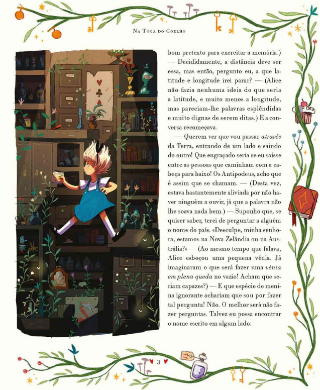 As Aventuras de Alice no País das Maravilhas, Lewis Carroll, Joe Todd-Stanton, Nuvem de Letras, Deus Me Livro, Crítica,