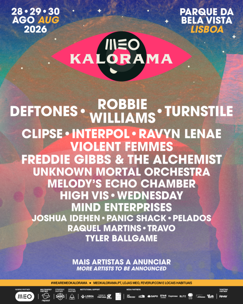 Meo Kalorama, Meo Kalorama 2026, Deus Me Livro, Last Tour, Last Tour Portugal,
