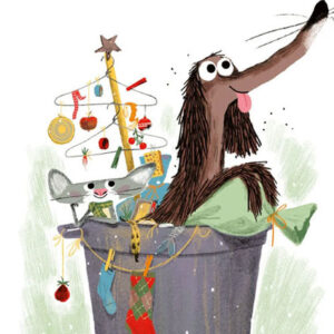 Feliz Natal Cão Pulgão, Nuvem de Letras, Deus Me Livro, Crítica, Colas Gutman, Marc Boutavant,