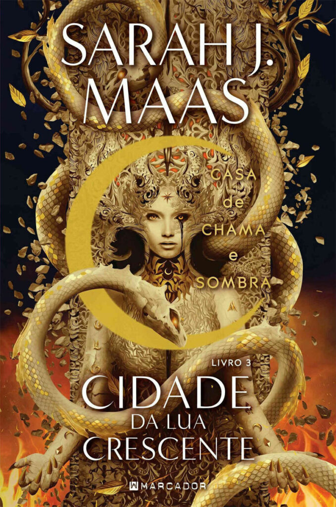 Curtas da Estante, Deus Me Livro, Marcador, Casa de Chama e Sombra, Sarah J. Maas,