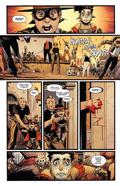 Zorro: O Regresso de Entre os Mortos, Zorro, Asa, Deus Me Livro, Sean Murphy, Crítica,