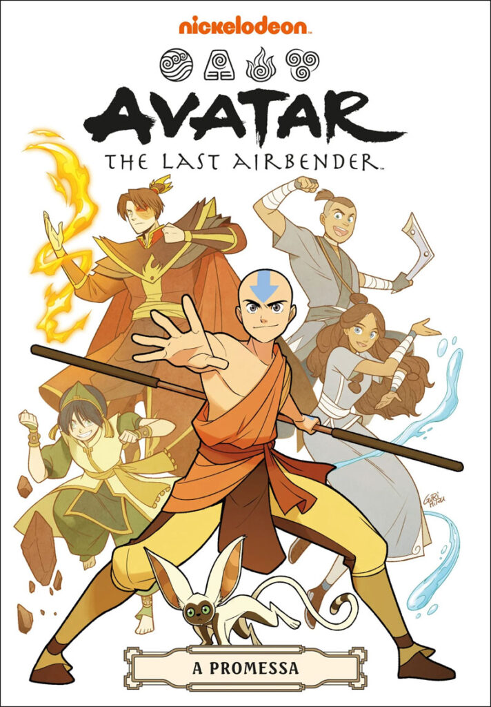 Avatar: The Last Airbender: A Busca, Avatar: The Last Airbender: A Promessa, Gene Luen Yang, Deus Me Livro, Nuvem de Letras, Avatar: The Last Airbender, Crítica,
