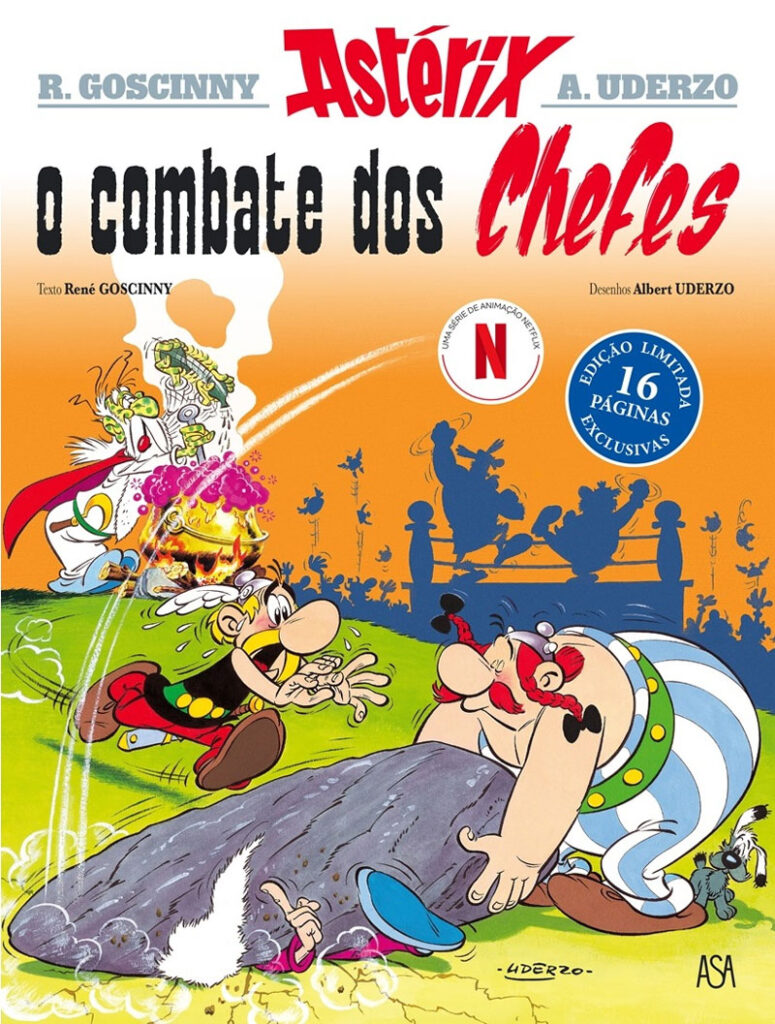 Astérix: O Combate dos Chefes, Astérix, Deus Me Livro, Asa, Crítica, Goscinny, Uderzo,