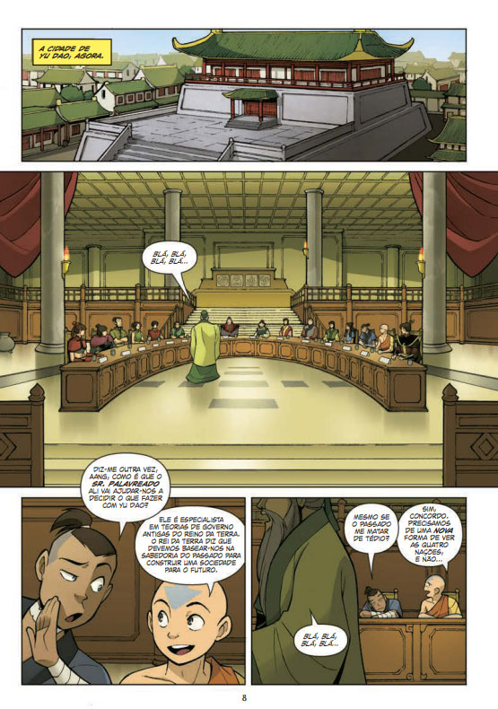 Avatar: The Last Airbender: A Busca, Avatar: The Last Airbender: A Promessa, Gene Luen Yang, Deus Me Livro, Nuvem de Letras, Avatar: The Last Airbender, Crítica,