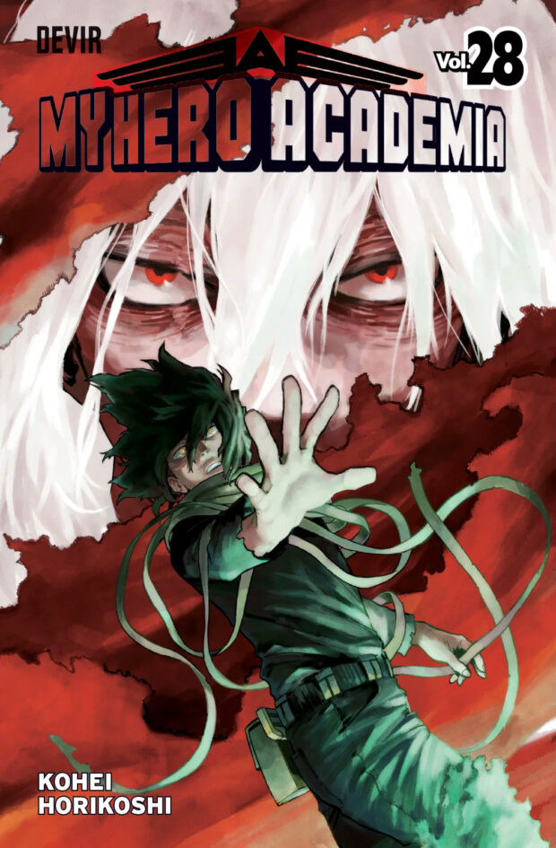 Curtas da Estante, My Hero Academia 28, My Hero Academia, Kohei Horikoshi, Deus Me Livro, Devir,