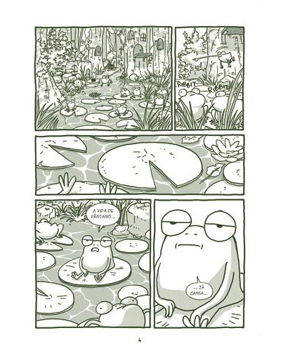 A Aventura do Sapo: Caos e Coaxos, A Seita, Deus Me Livro, Crítica, André F. Morgado, Kachisou,