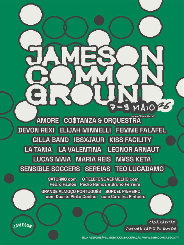 Casa Capitão, Jameson Common Ground, Deus Me Livro, Concerto,