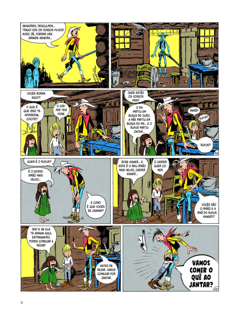 Lucky Luke: Os Indomados, Blutch, Lucky Luke, Deus Me Livro, Crítica, A Seita,