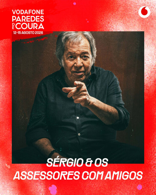 Deus Me Livro, Vodafone Paredes de Coura, Vodafone Paredes de Coura 2026, Sérgio & Os Assessores com Amigos, Hermanos Gutiérrez, M.I.A.,