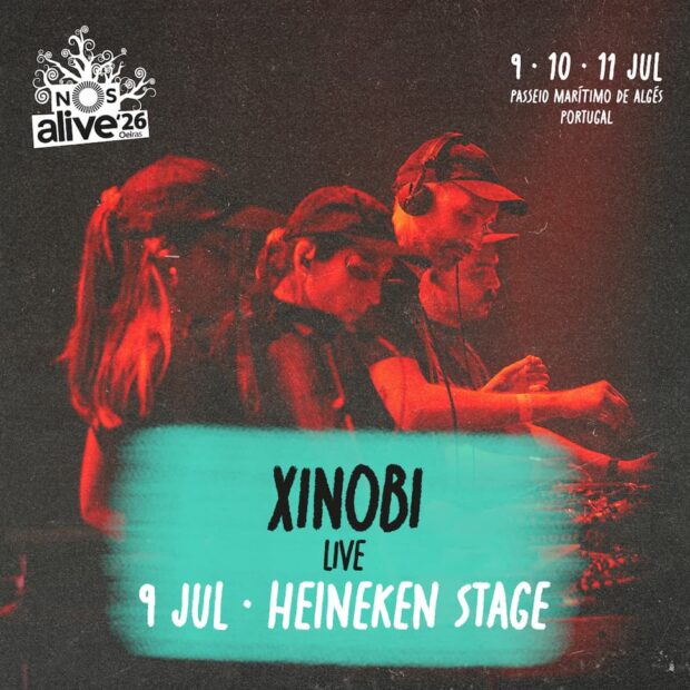 NOS Alive, NOS Alive 2026, Everything is New, Deux Me Livro, Xinobi, Midnight Generation, Rumia, Zimmer90, Linka Moja,